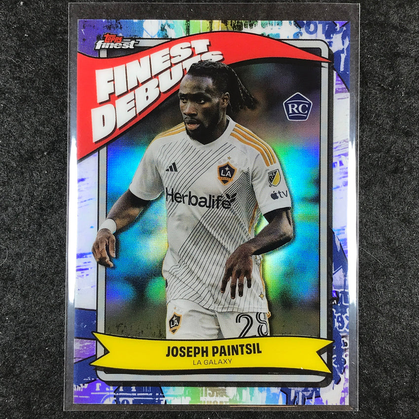 2024 Topps Finest MLS JOSEPH PAINTSIL Finest Debuts Rookie #10