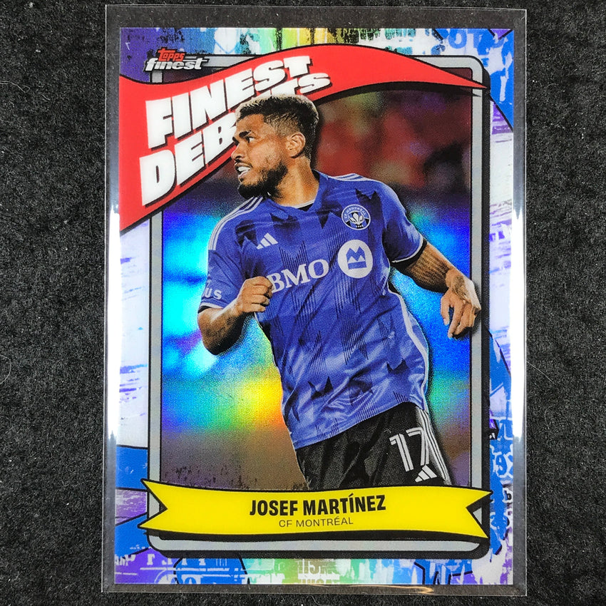 2024 Topps Finest MLS JOSEF MARTINEZ Finest Debuts #15