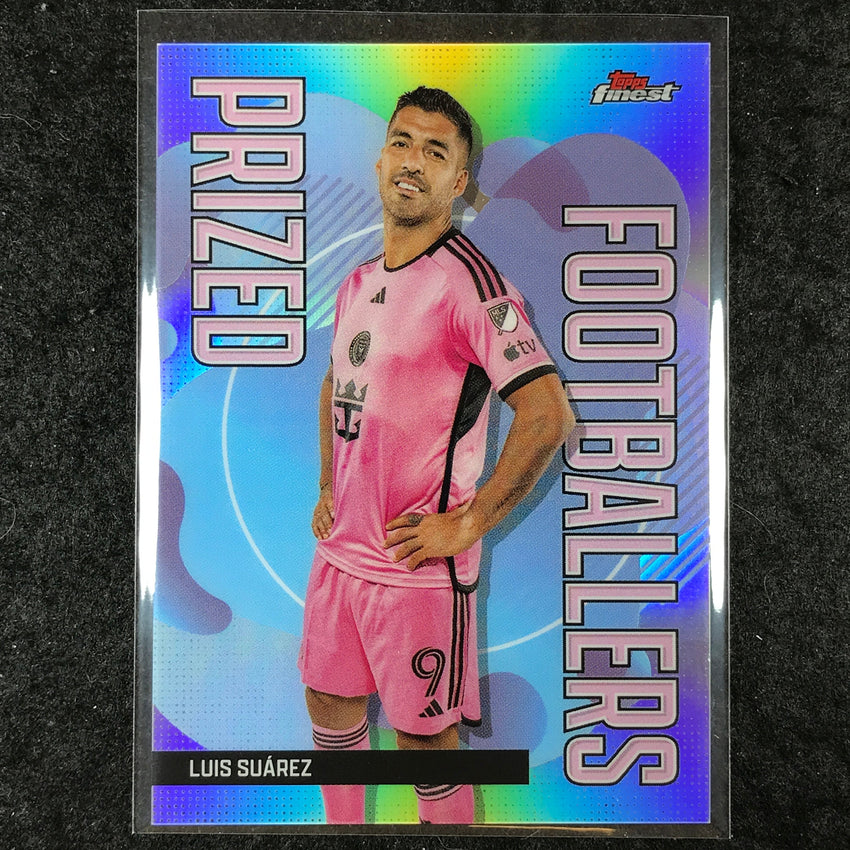 2024 Topps Finest MLS LUIS SUAREZ Prized Footballers #4