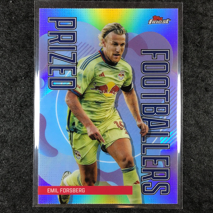 2024 Topps Finest MLS EMIL FORSBERG Prized Footballers #8