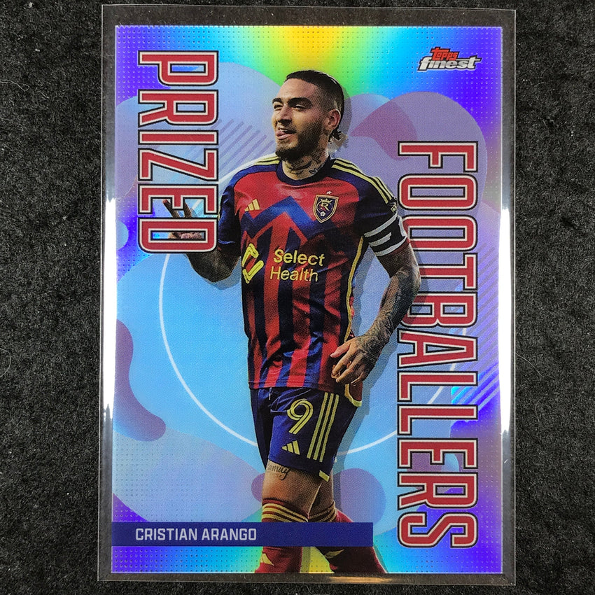 2024 Topps Finest MLS CRISTIAN ARANGO Prized Footballers #13