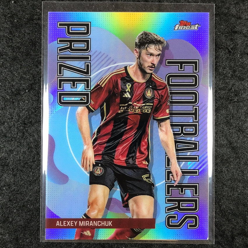2024 Topps Finest MLS ALEXEY MIRANCHUK Prized Footballers #25