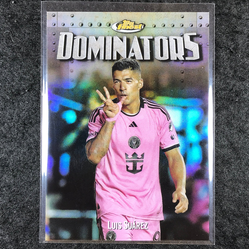 2024 Topps Finest MLS LUIS SUAREZ Finest Dominators #2