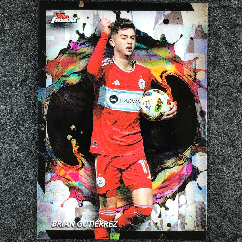 2024 Topps Finest MLS BRIAN GUTIERREZ Base Rare #229