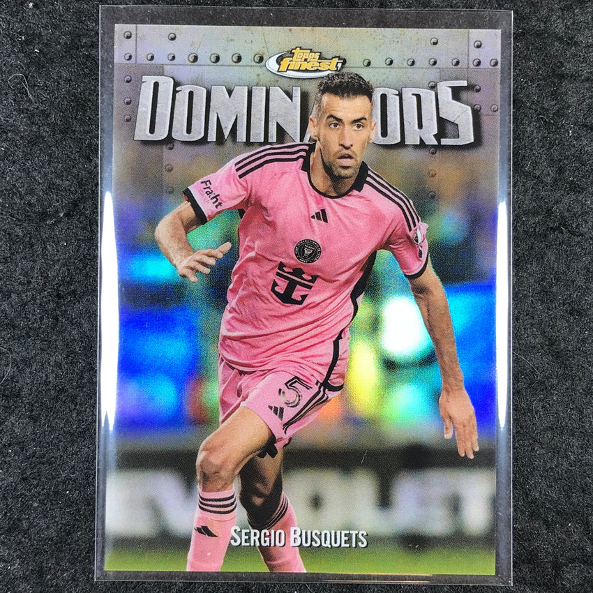 2024 Topps Finest MLS SERGIO BUSQUETS Finest Dominators #10
