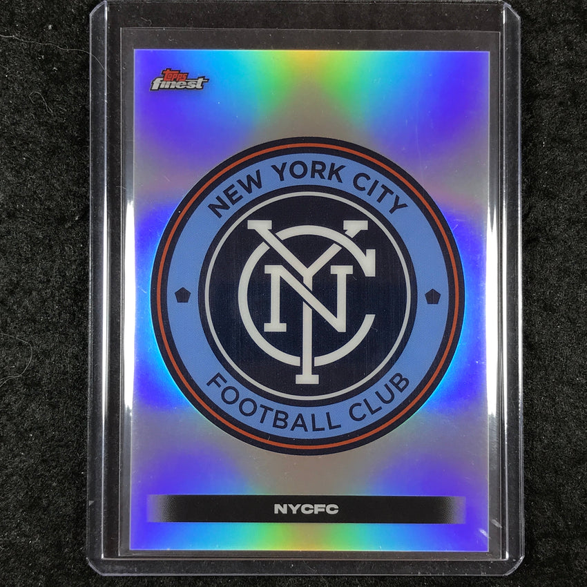 2024 Topps Finest MLS NEW YORK CITY FC Team Logo #19