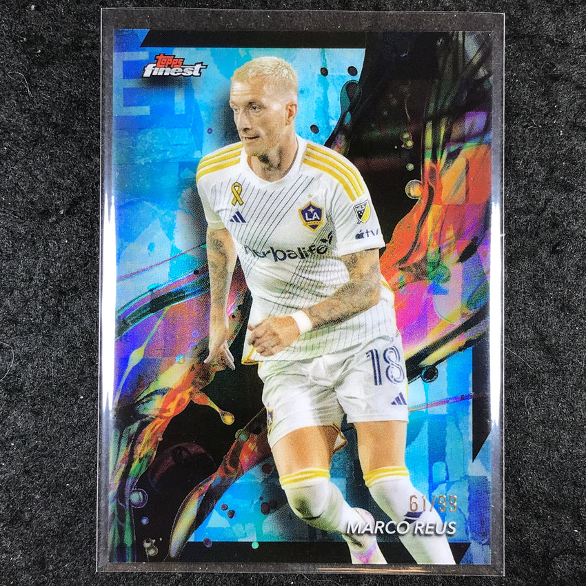 2024 Topps Finest MLS MARCO REUS Common Aqua 61/99 #17