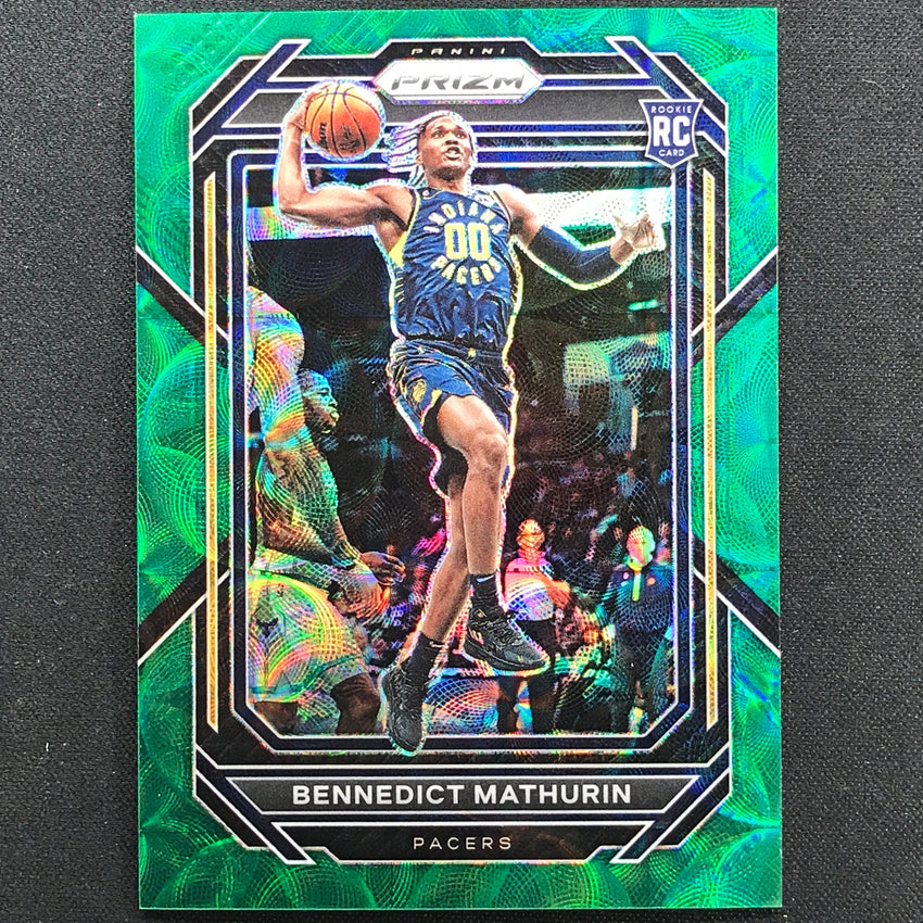2022-23 Prizm Bennedict Mathurin Choice Rookie Green Scope 5/8