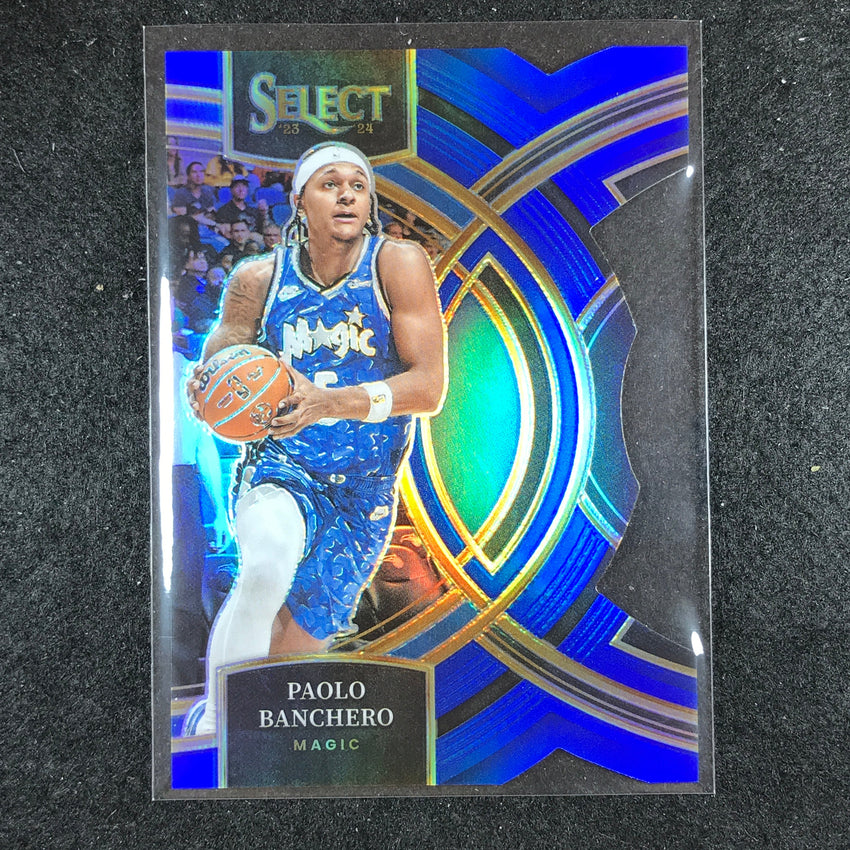 2023-24 Select PAOLO BANCHERO Premier Level Blue Die-Cut 109/249 No. 170