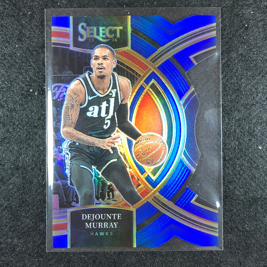 2023-24 Select DEJOUNTE MURRAY Premier Level Blue Die-Cut 164/249 #174