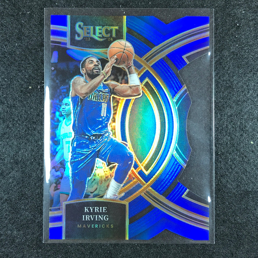 2023-24 Select KYRIE IRVING Premier Level Blue Die-Cut 181/249 No. 180