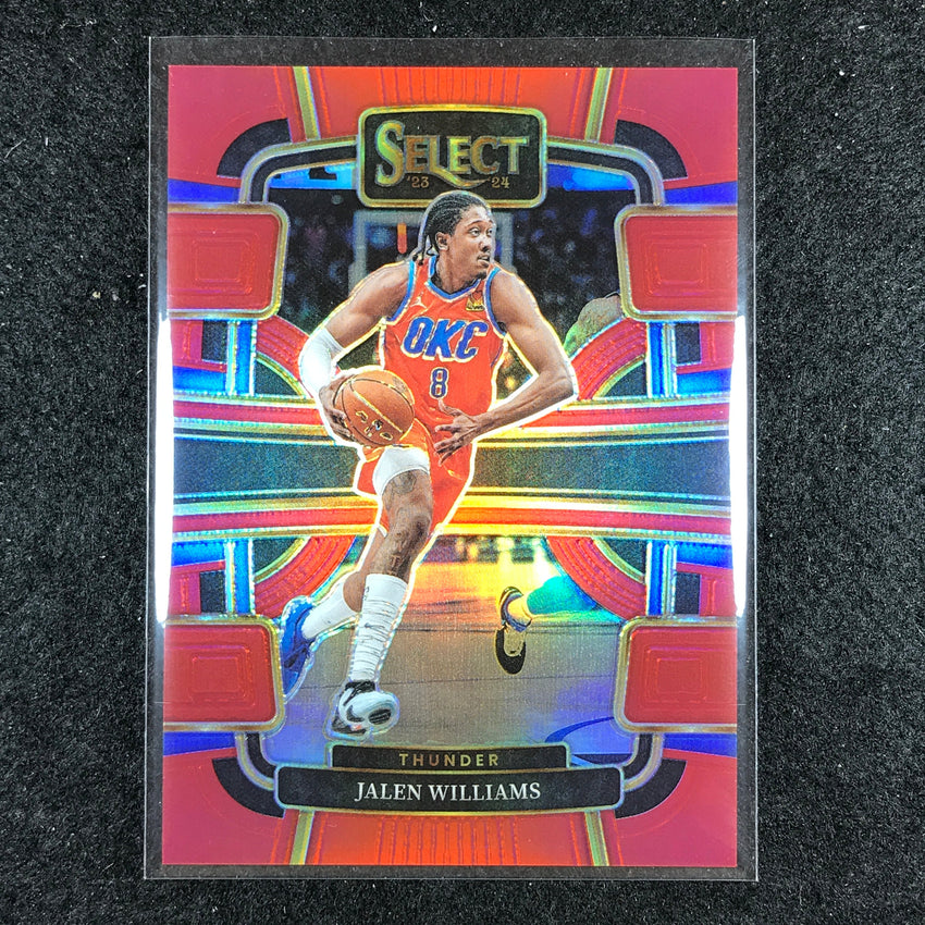 2023-24 Select JALEN WILLIAMS Concourse Red 39/199 No. 9