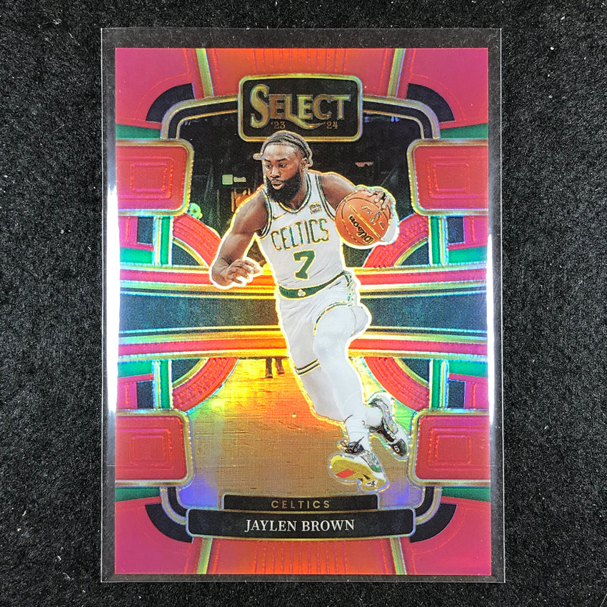 2023-24 Select JAYLEN BROWN Concourse Red 20/199 No. 22