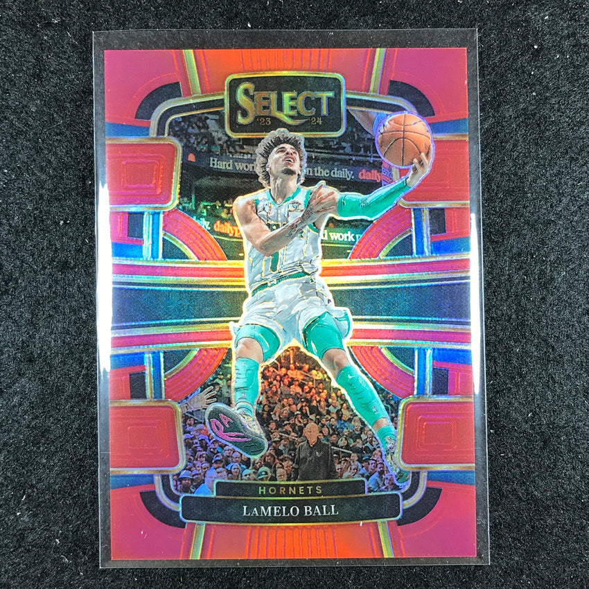 2023-24 Select LAMELO BALL Concourse Red 140/199 No. 53