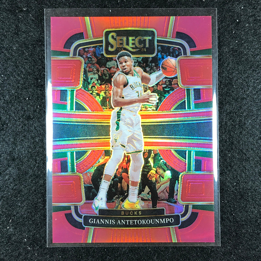 2023-24 Select GIANNIS ANTETOKOUNMPO Concourse Red 2/199 No. 60