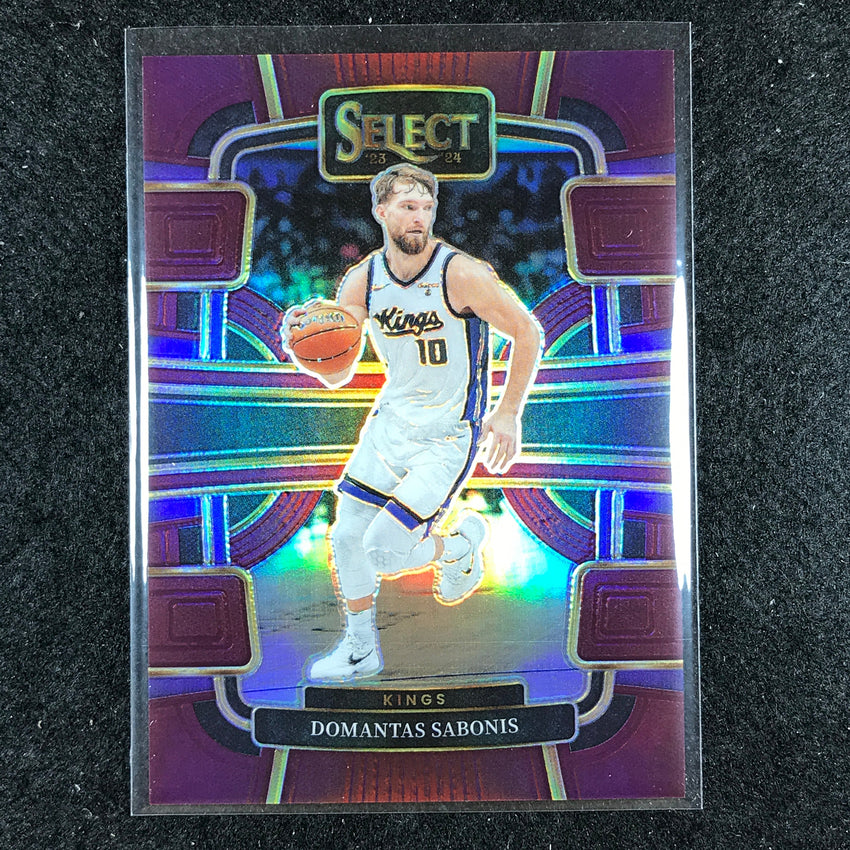 2023-24 Select DOMANTAS SABONIS Concourse Maroon 152/175 #25