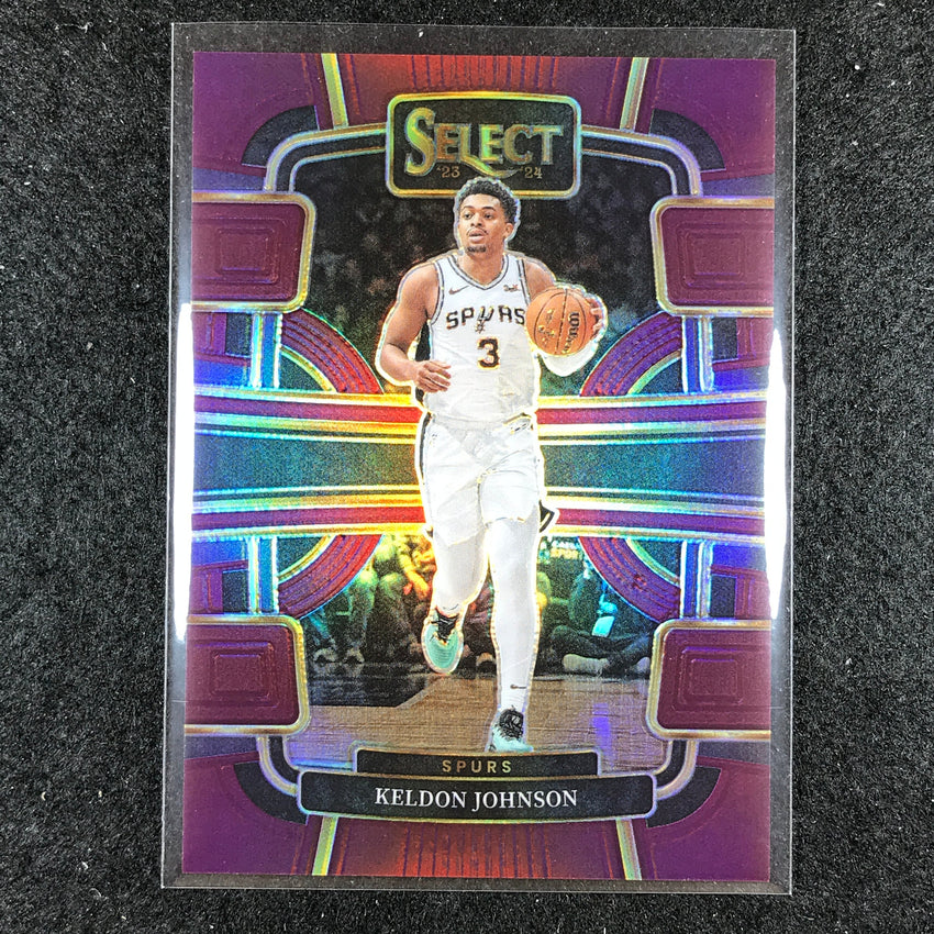 2023-24 Select KELDON JOHNSON Concourse Maroon 168/175 #61