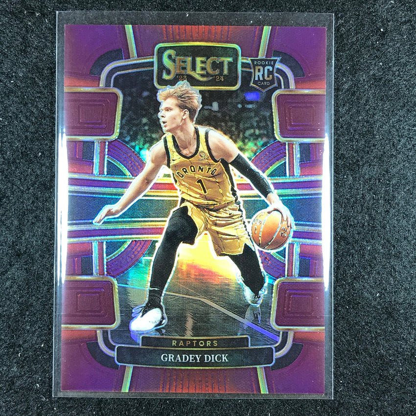 2023-24 Select GRADEY DICK Concourse Rookie Maroon 114/175 No. 90