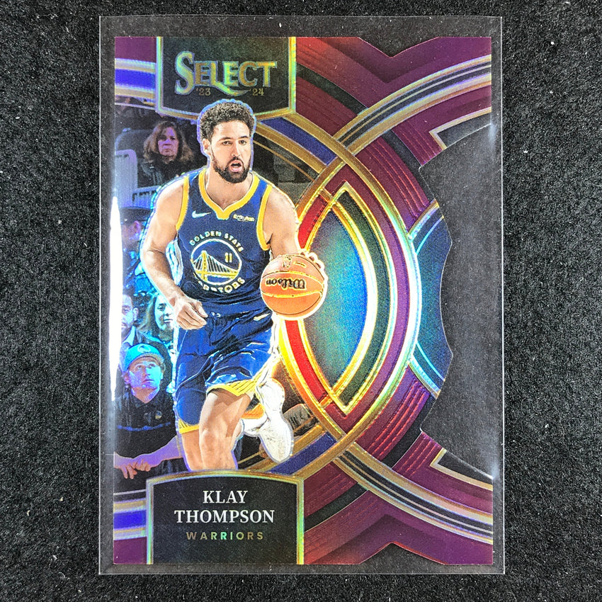 2023-24 Select KLAY THOMPSON Premier Level Maroon Die-Cut 159/175 #198
