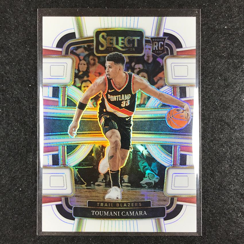 2023-24 Select TOUMANI CAMARA Concourse Rookie White 22/149 No. 81