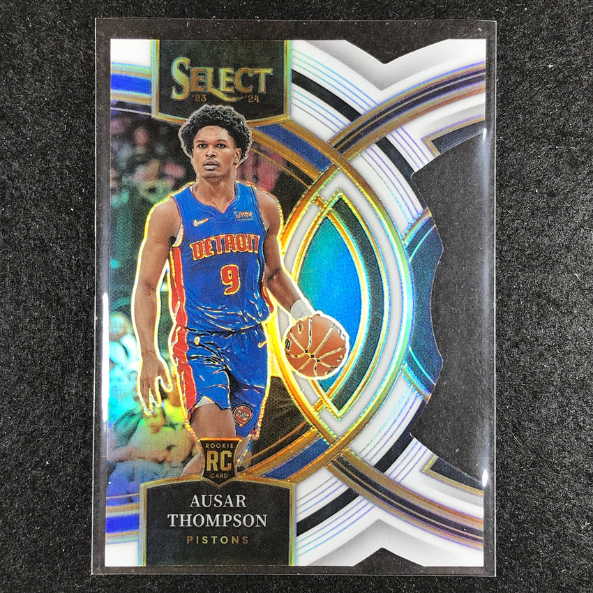 2023-24 Select AUSAR THOMPSON Premier Level Rookie White Die-Cut 117/149 No. 128