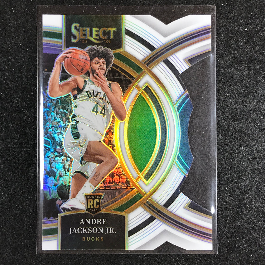 2023-24 Select ANDRE JACKSON JR. Premier Level Rookie White Die-Cut 21/149 #134