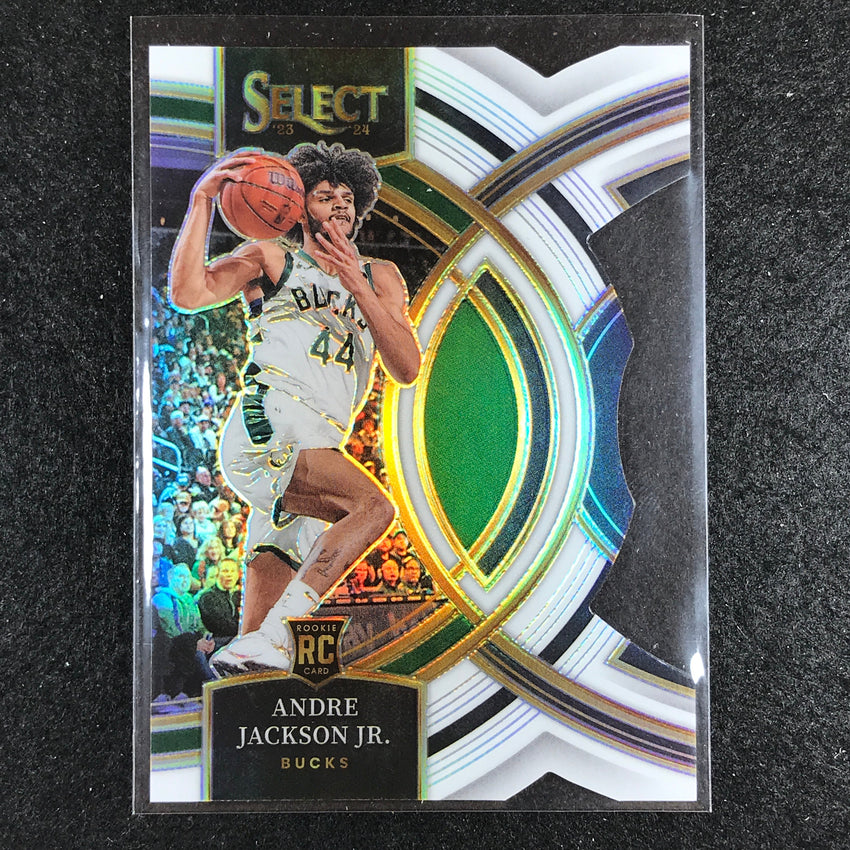 2023-24 Select ANDRE JACKSON JR. Premier Level Rookie White Die-Cut 99/149 #134