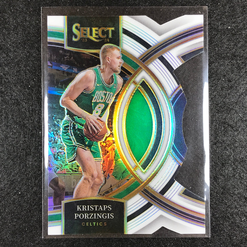 2023-24 Select KRISTAPS PORZINGIS Premier Level White Die-Cut 111/149 #139