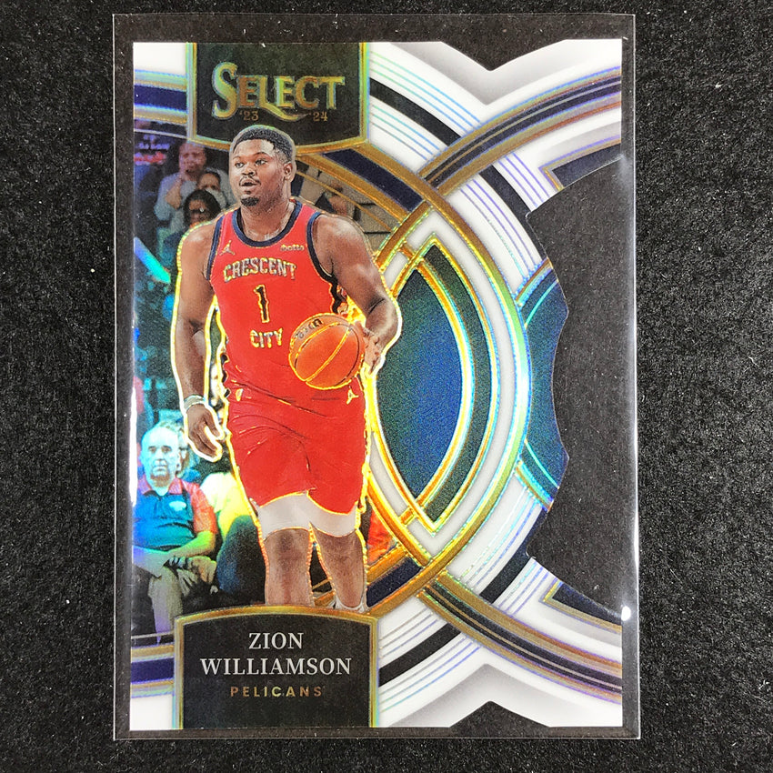 2023-24 Select ZION WILLIAMSON Premier Level White Die-Cut 41/149 No. 165