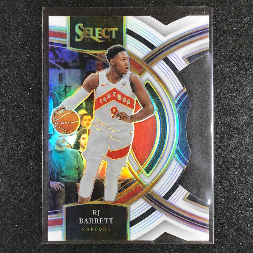 2023-24 Select RJ BARRETT Premier Level White Die-Cut 97/149 No. 200