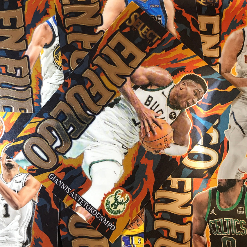 2023-24 Select STEPHEN CURRY En Fuego Base No. 8