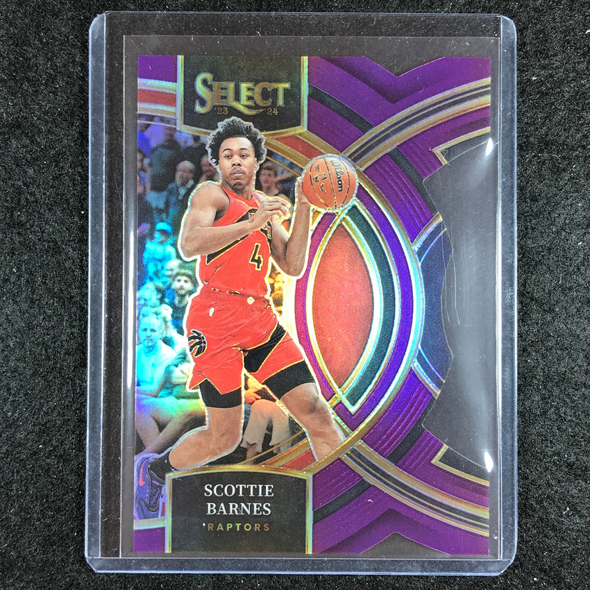 2023-24 Select SCOTTIE BARNES Premier Level Purple Die-Cut 64/99 #147