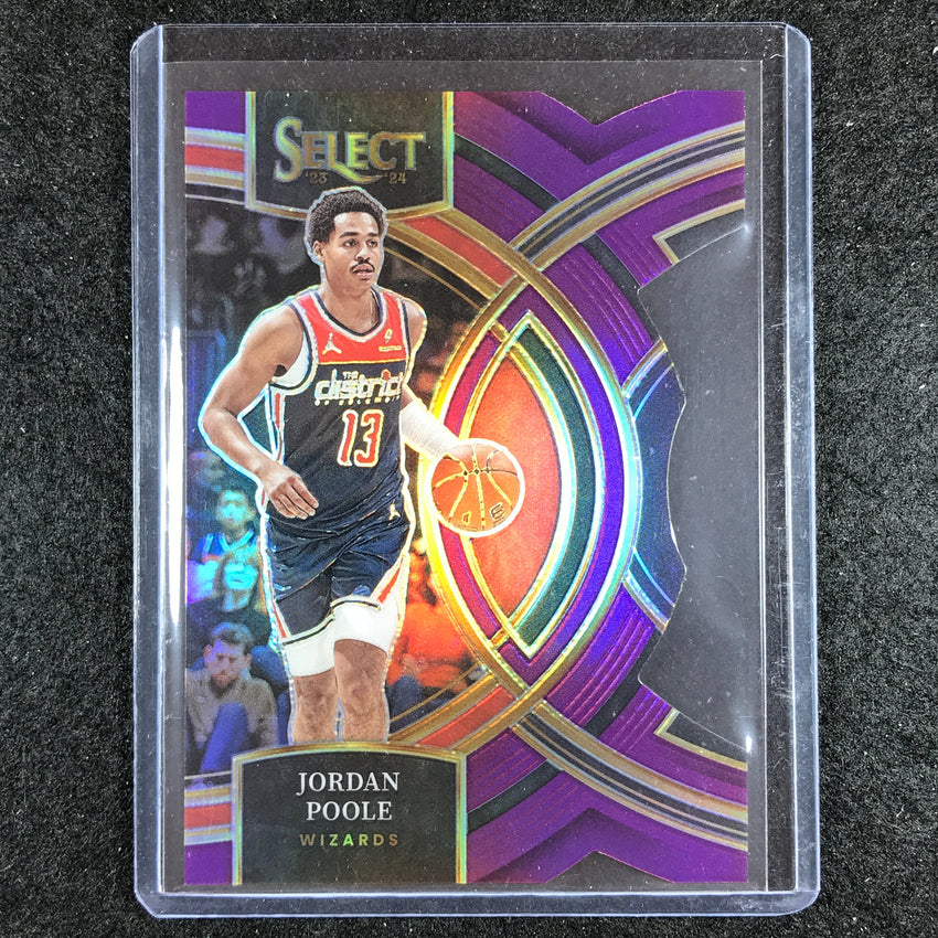 2023-24 Select JORDAN POOLE Premier Level Purple Die-Cut 73/99 #183