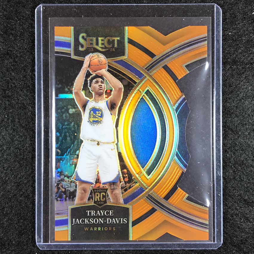 2023-24 Select TRAYCE JACKSON-DAVIS Premier Rookie Orange Die-Cut 40/65 No. 117