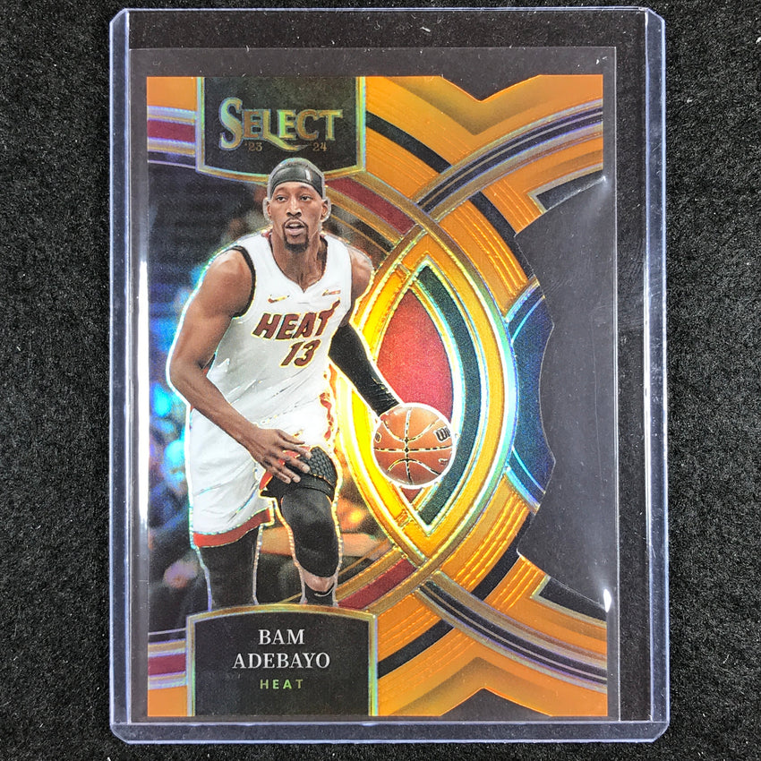 2023-24 Select BAM ADEBAYO Premier Level Orange Die-Cut 61/65 #142