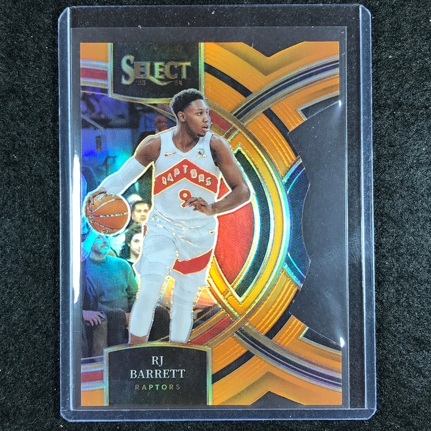2023-24 Select RJ BARRETT Premier Level Orange Die-Cut 17/65 #200