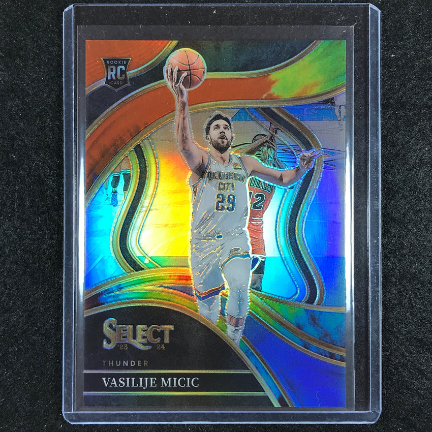 2023-24 Select VASILIJE MICIC Courtside Rookie Tie-Dye 24/25