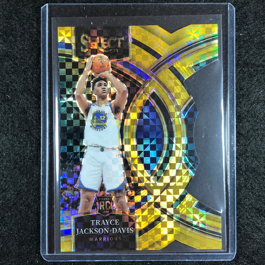 2023-24 Select TRAYCE JACKSON-DAVIS Premier Level Rookie Gold Die-Cut 10/10