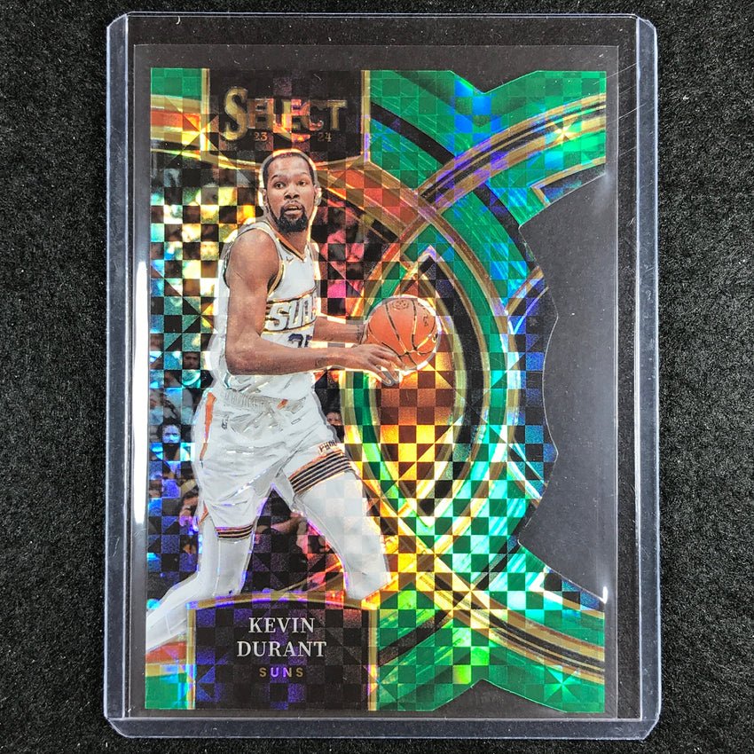 2023-24 Select KEVIN DURANT Premier Level Green Die-Cut 4/5