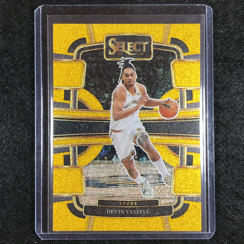 2023-24 Select DEVIN VASSELL Concourse Glitter Gold SSP No. 48