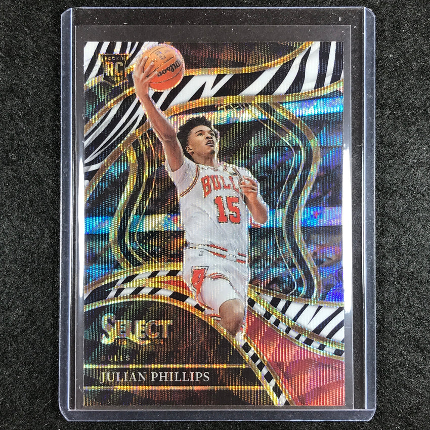2023-24 Select JULIAN PHILLIPS Courtside Rookie Zebra SSP No. 289