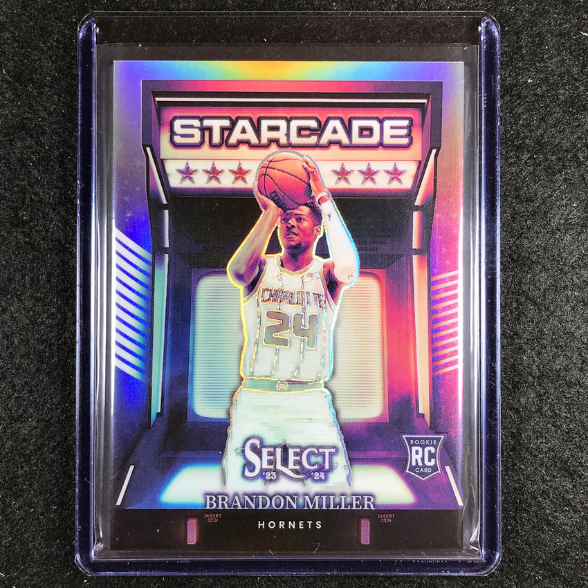 2023-24 Select BRANDON MILLER Starcade Rookie SSP #9