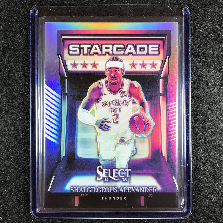 2023-24 Select SHAI GILGEOUS-ALEXANDER Starcade SSP #30