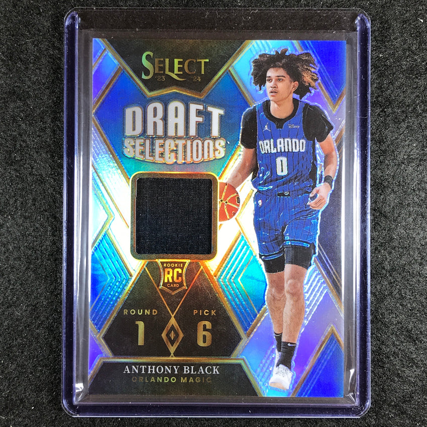 2023-24 Select ANTHONY BLACK Draft Selections Rookie Jersey Relic No. AB
