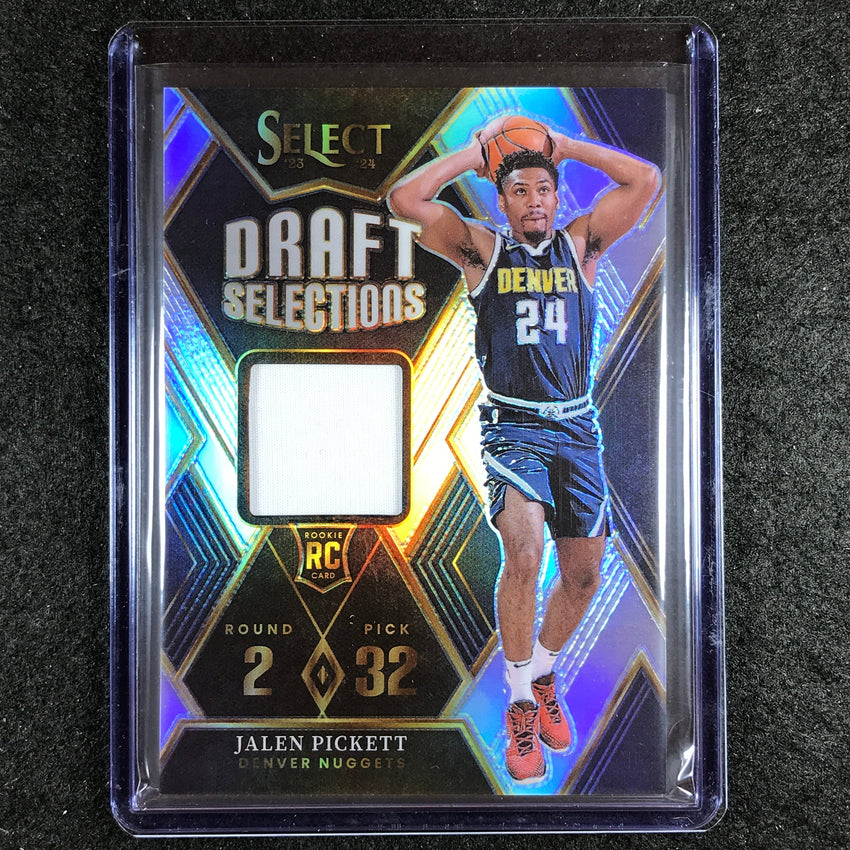 2023-24 Select JALEN PICKETT Draft Selections Rookie Jersey Relic #JP