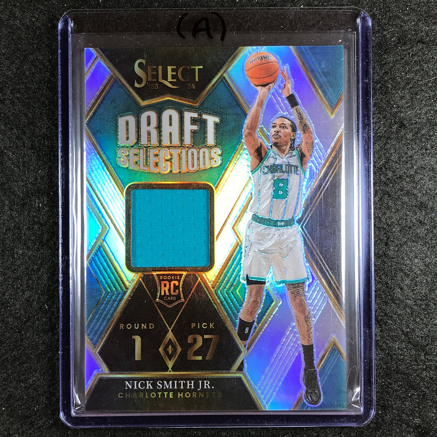 2023-24 Select NICK SMITH JR. Draft Selections Rookie Jersey Relic No. NS (A)