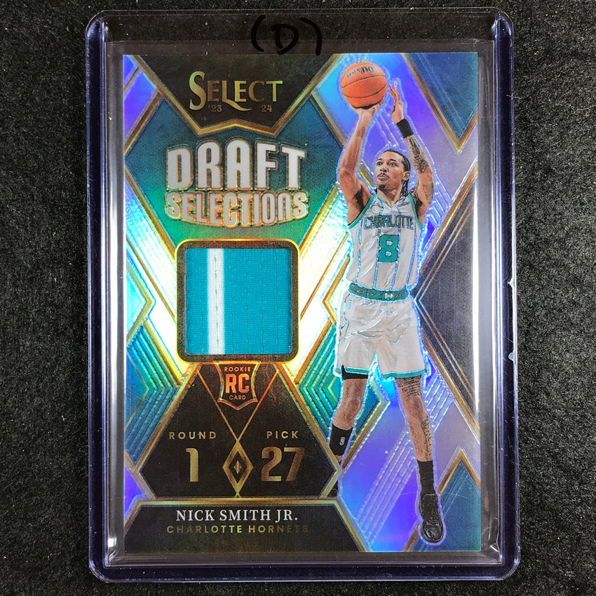 2023-24 Select NICK SMITH JR. Draft Selections Rookie Jersey Relic #NS (D)