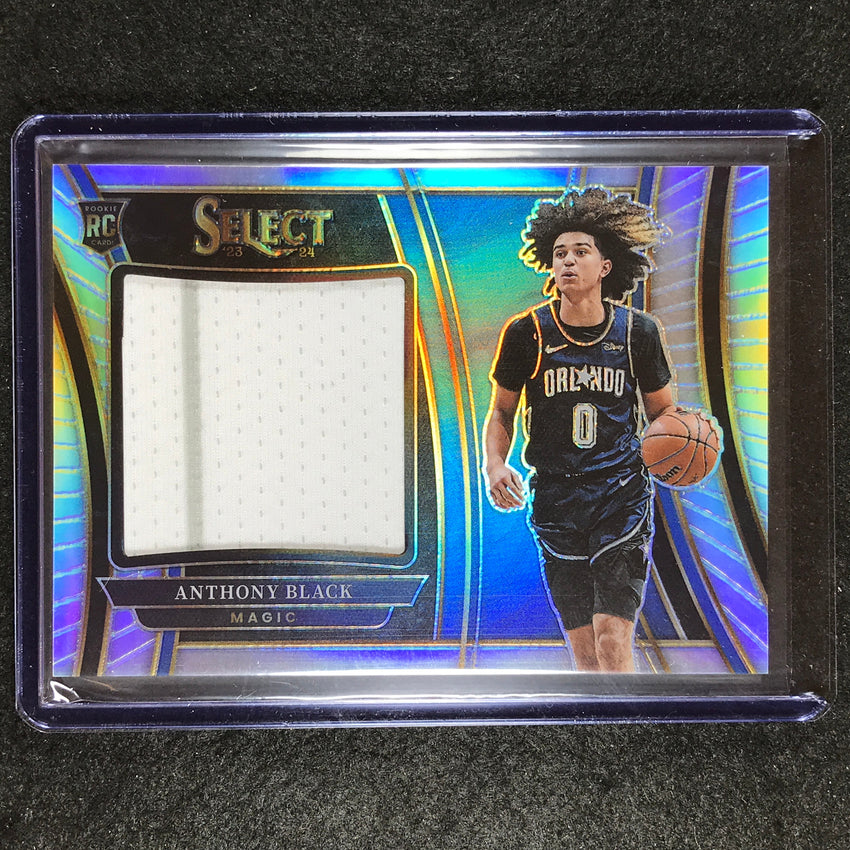 2023-24 Select ANTHONY BLACK Rookie Jumbo Swatches Jersey Relic No. AB