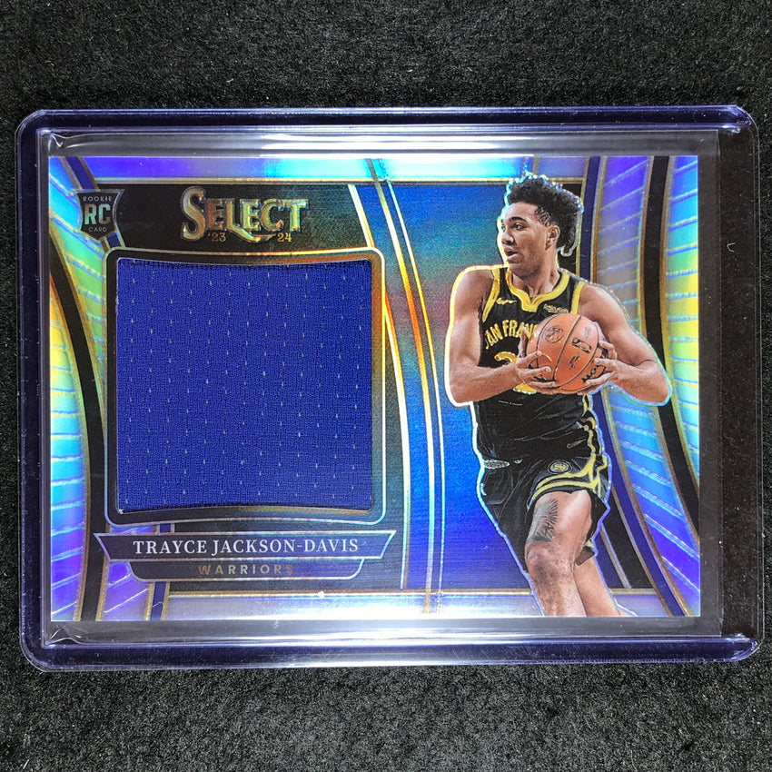 2023-24 Select TRAYCE JACKSON-DAVIS Rookie Jumbo Swatches Jersey Relic No. JD