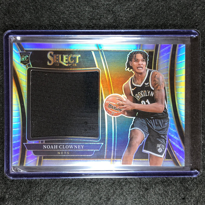 2023-24 Select NOAH CLOWNEY Rookie Jumbo Swatches Jersey Relic No. NC
